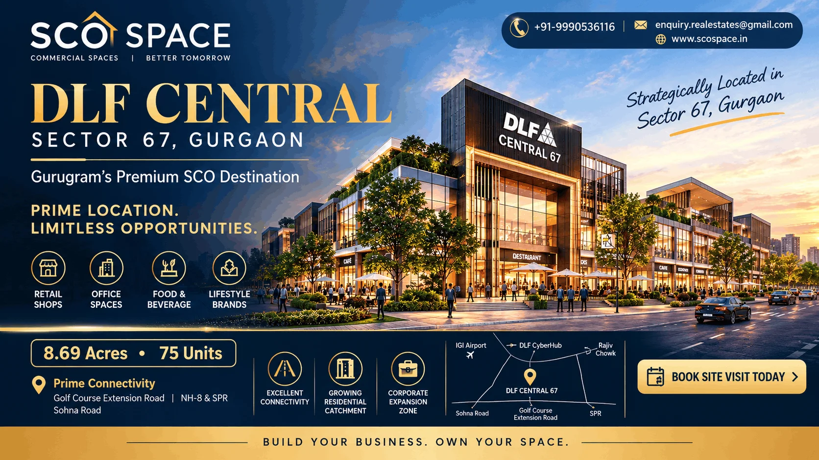 SCO Plots Gurgaon Complete Guide to Shop Cum Office Property
