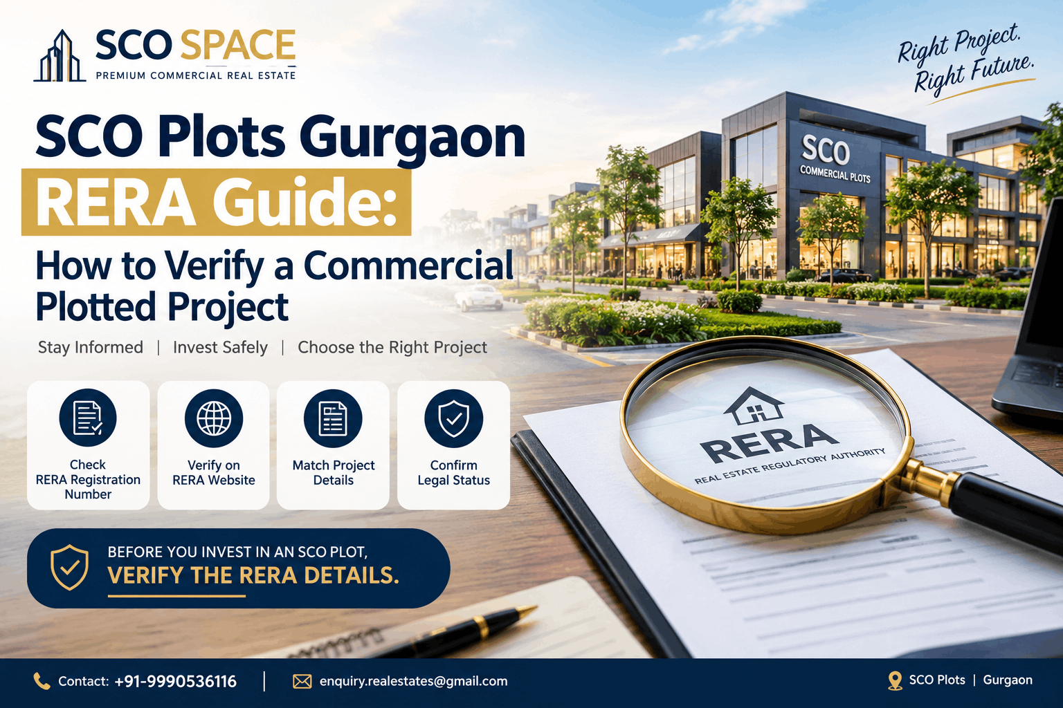 SCO Plots Gurgaon RERA Guide How to Verify a Commercial Plotted Project