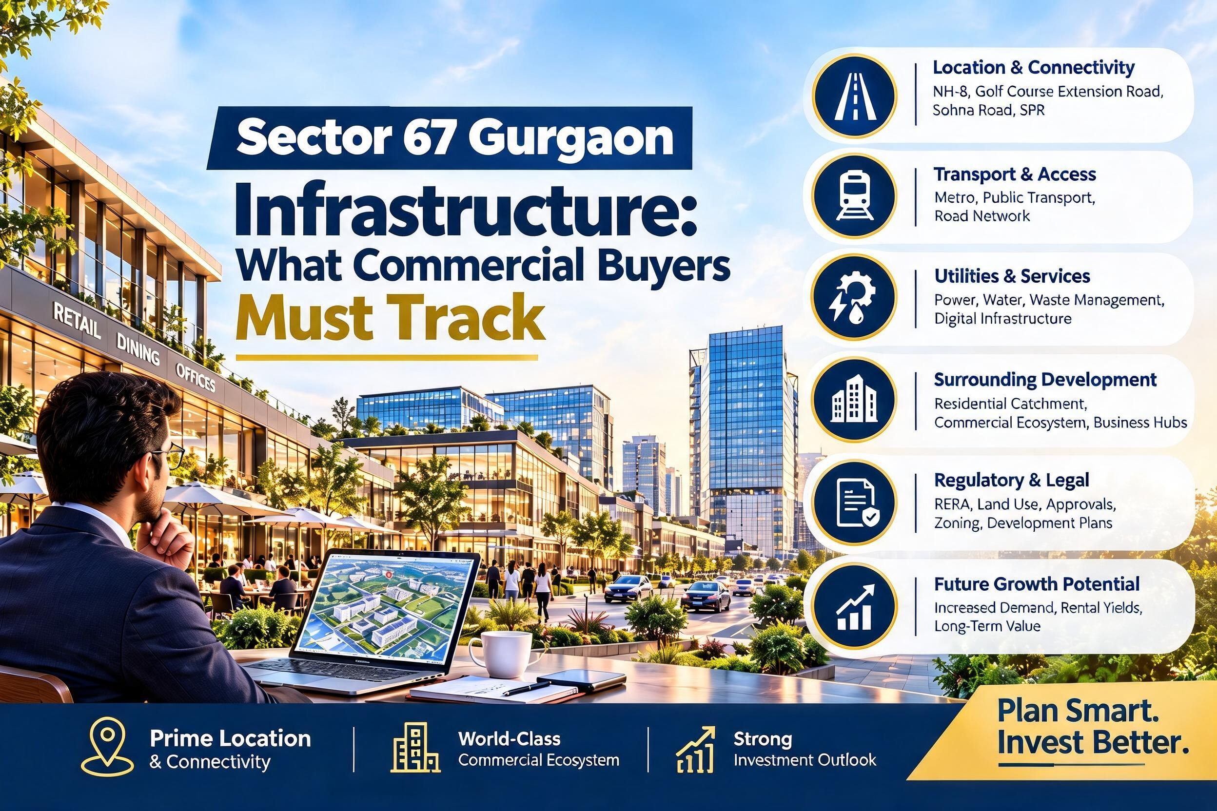 Sector 67 Gurgaon Infrastructure Key Developments Commercial Buyers Should Track