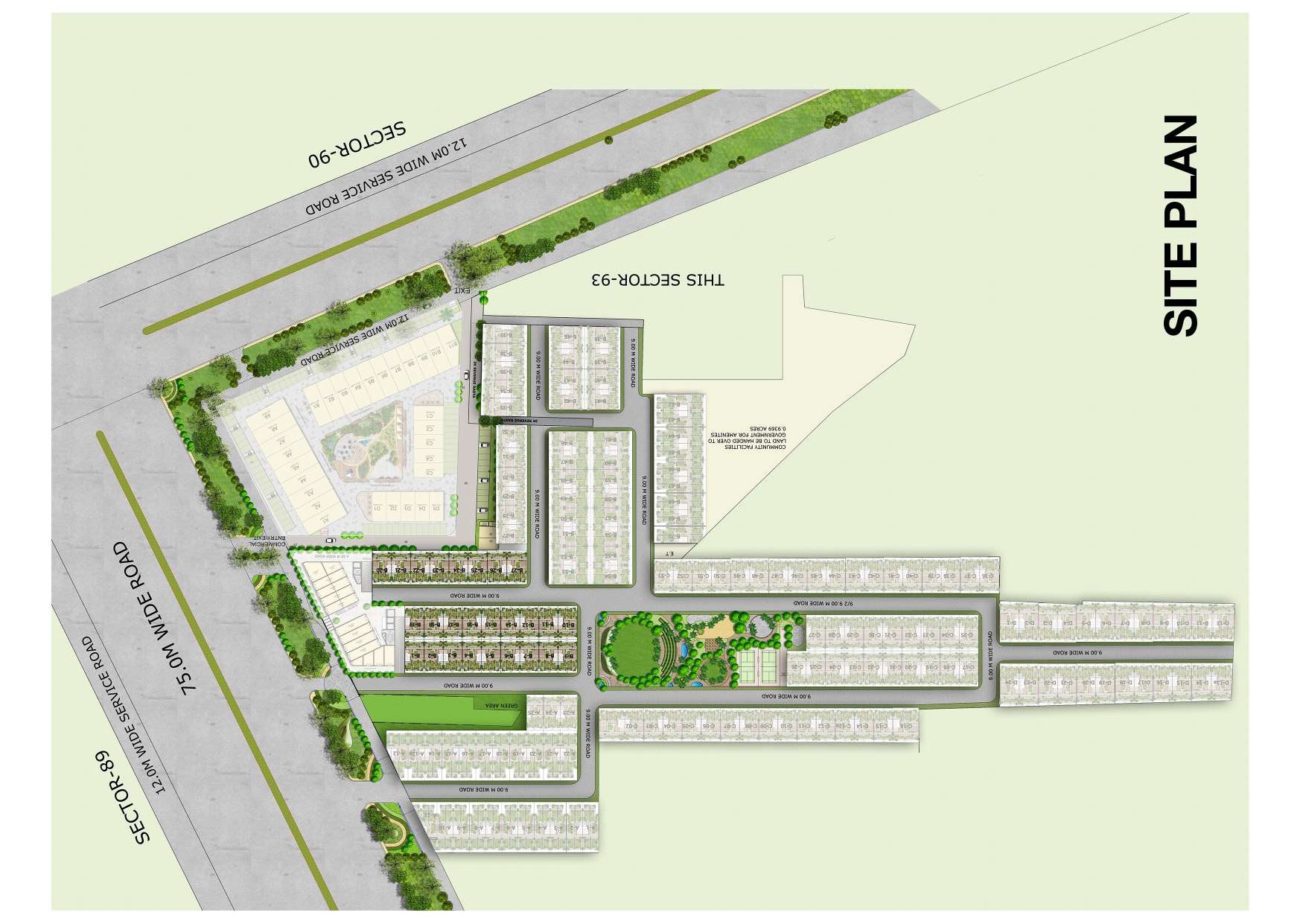 ROF Insignia Park Sector 93 Dwarka Expressway, Gurgaon Master Plan