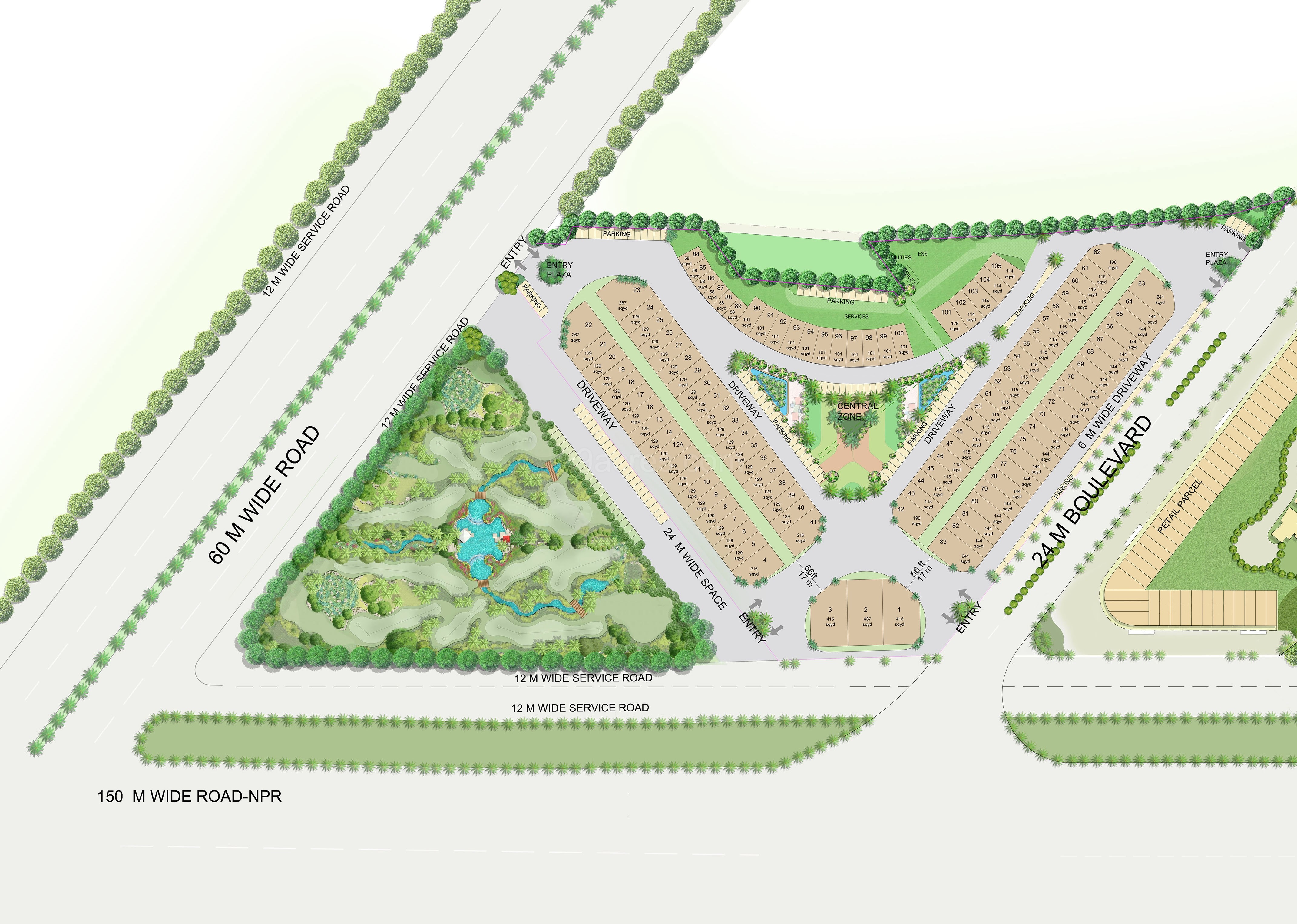 M3M SCO Market Sector 113 Dwarka Expressway, Gurgaon Master Plan