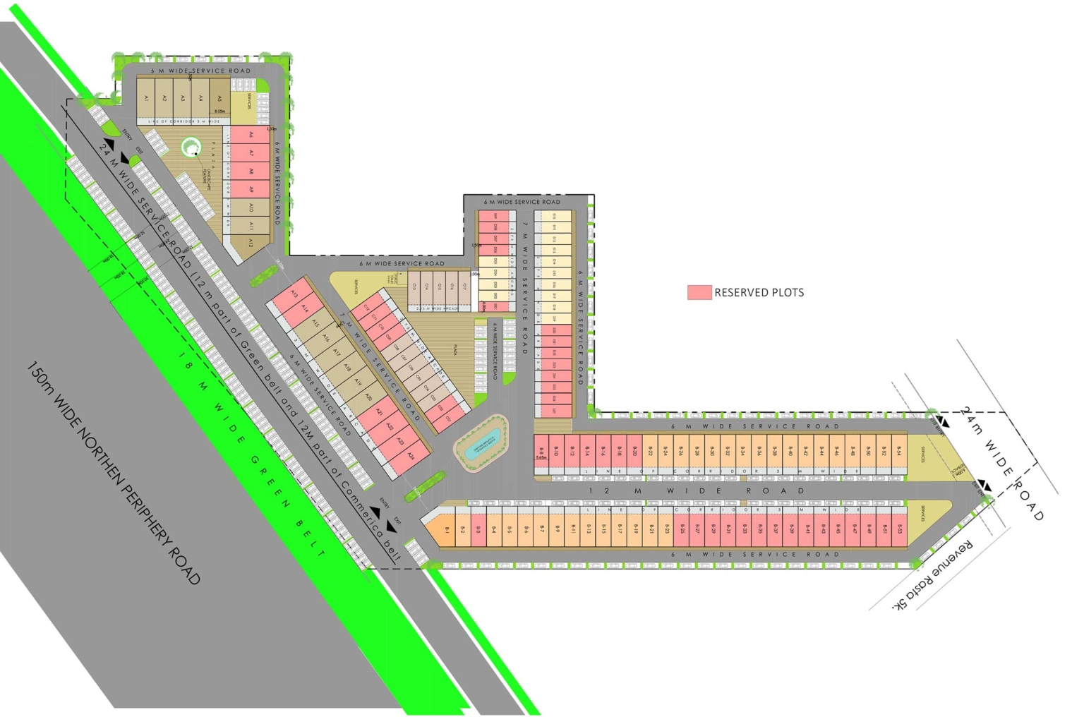 DLF Garden Central Master Plan