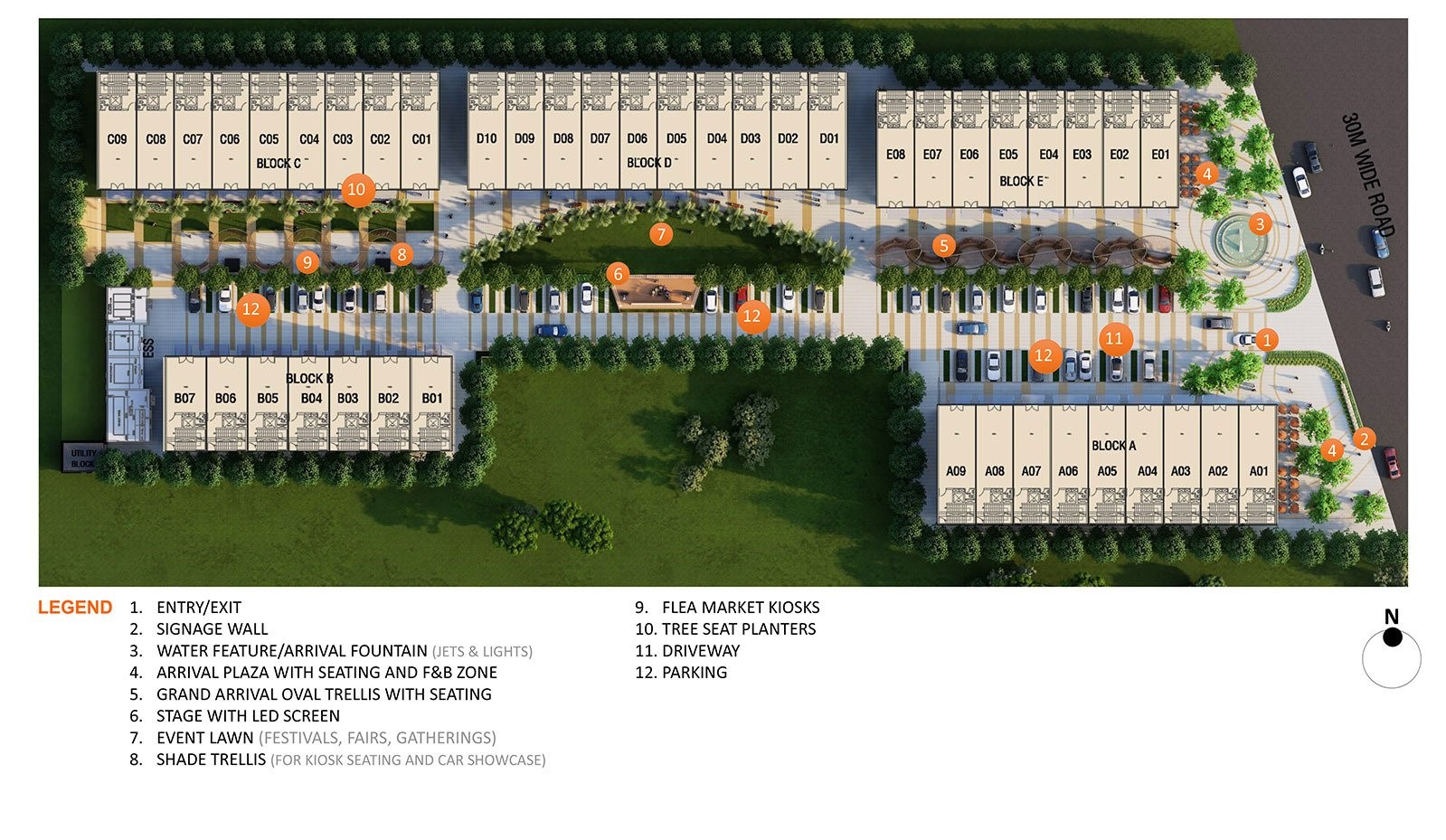 Paras Arcade 114 Master Plan