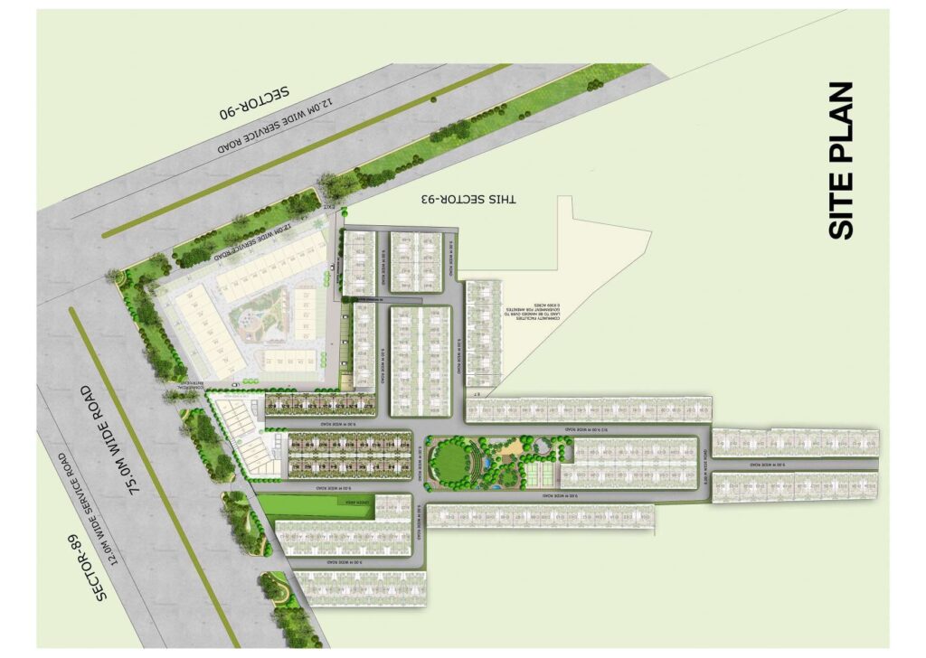 ROF Insignia Park Sector 93 Gurgaon Master Plan