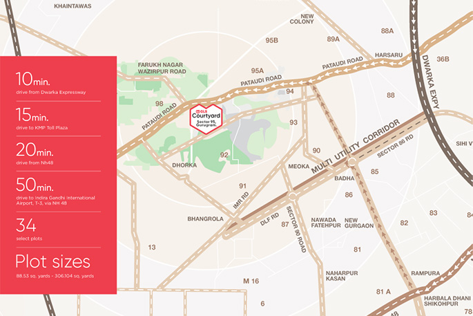 GLS Courtyard sector 95 Gurgaon
