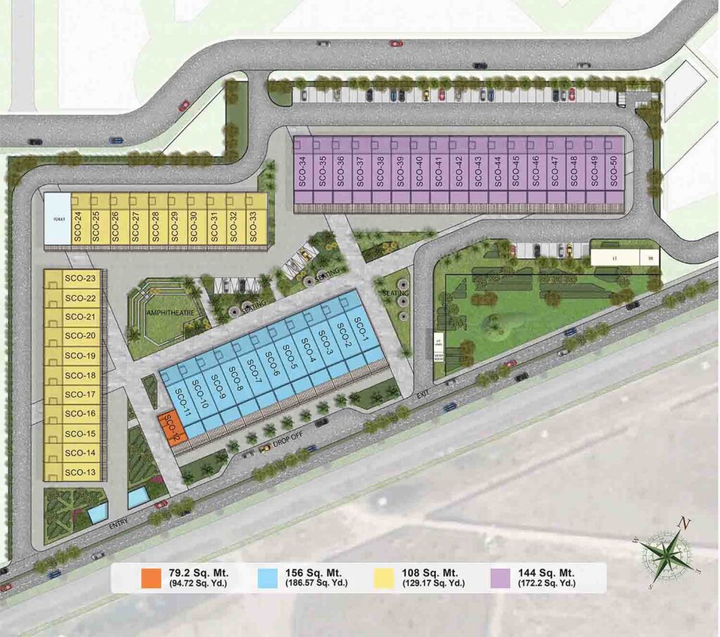 Bestech Central Boulevard Sector 88 Gurgaon Master plan