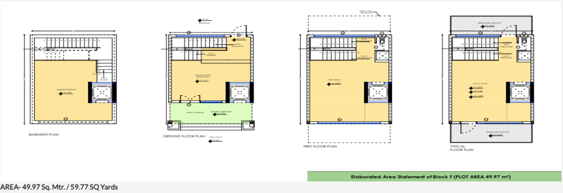 PROSPECTIVE FLOOR PLANS