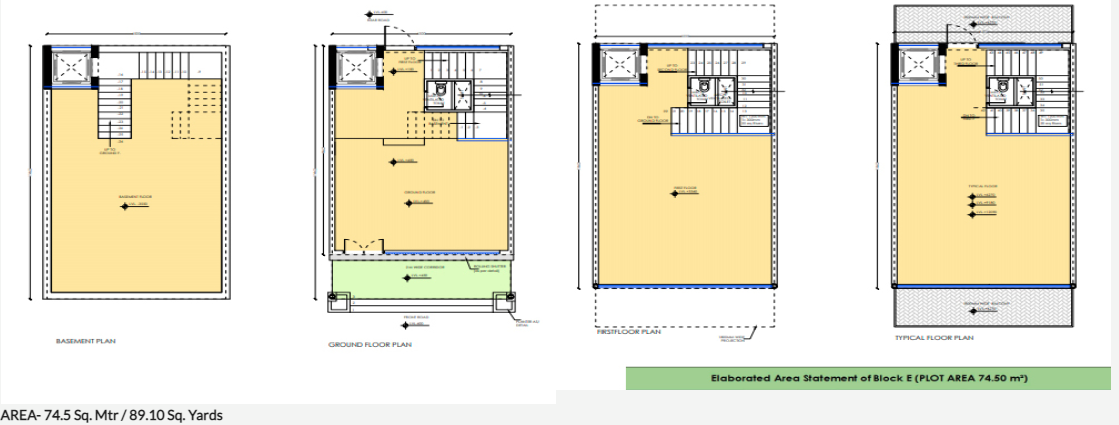 PROSPECTIVE FLOOR PLANS