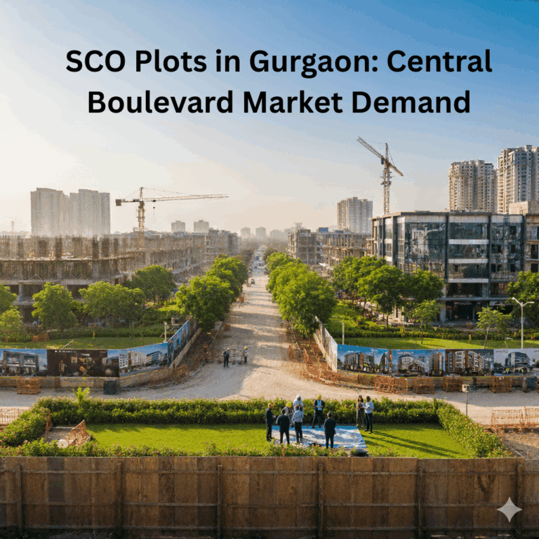 Central Boulevard SCO Plots In Gurgaon Market Demand 2026