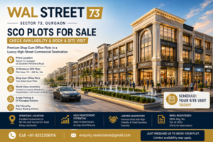 News 3 WAL Street 73 SCO Plots for Sale Sector 73 Gurgaon